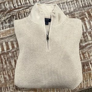 J. Crew Knit Cream Sweater